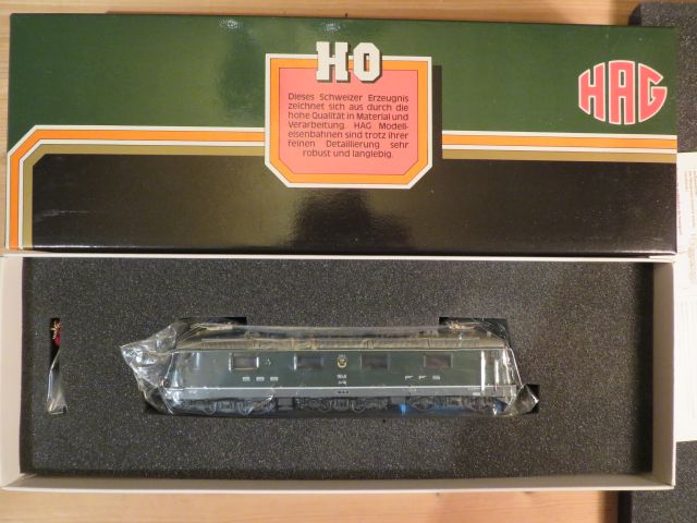 HAG 205 Re 6/6 SBB grün Aigle