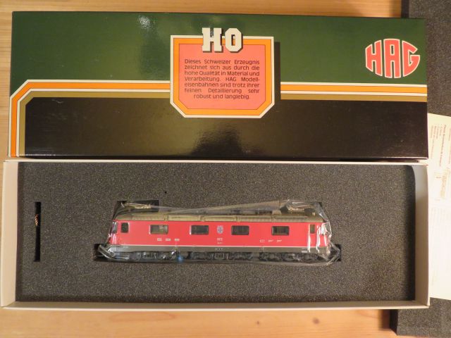 HAG 207 Re 6/6 SBB rot Balerna