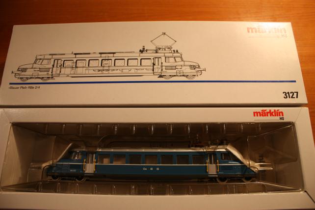 Märklin 3127 H0 E-Lok türkis