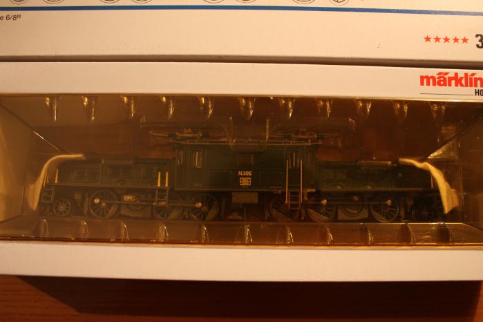 M&auml;rklin 3556 H0 E-Lok gr&uuml;n