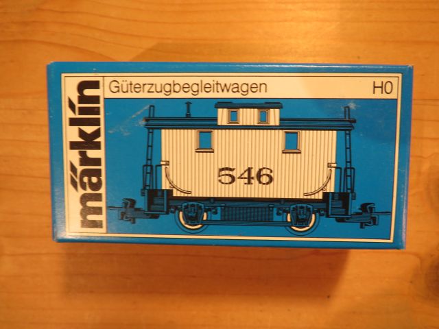 Märklin 4578 Güterzugbegleitwagen mit Aufschift 546