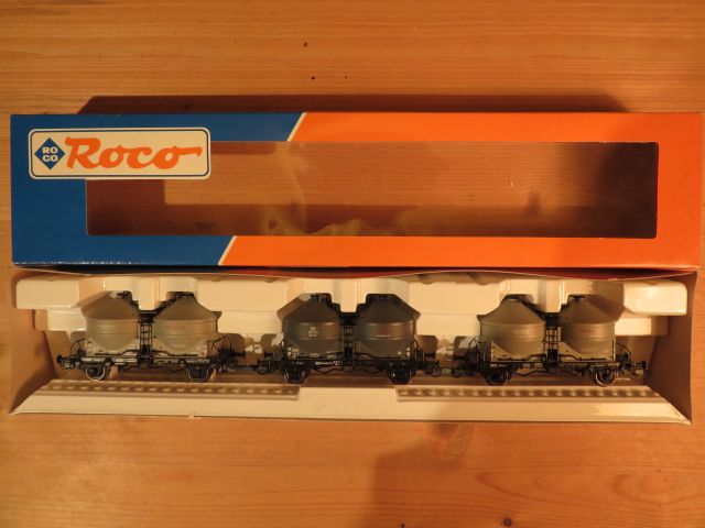 Roco 44015 H0 Güterwagen-Set Staubgüterwagen